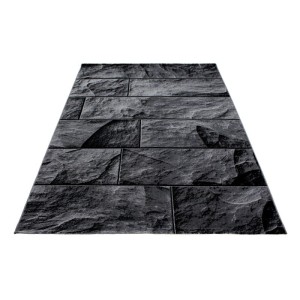Dywan nowoczesny Parma Granit czarny 240 cm x 340 cm