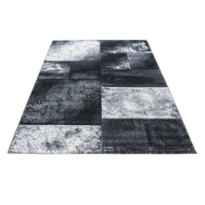 Dywan nowoczesny Hawaii Kwadraty szary 240 cm x 340 cm 