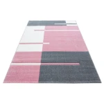 Dywan nowoczesny Hawaii różowo-szary 140 cm x 200 cm