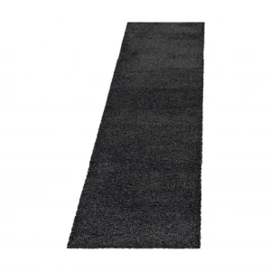Dywan shaggy Fluffy Super Soft szary 80 cm x 250 cm