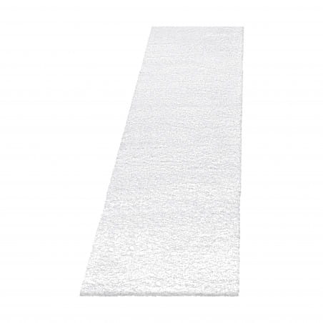 Dywan shaggy Fluffy Super Soft biały 80 cm x 250  - Nowoczesne fasony do salonu i pokoju