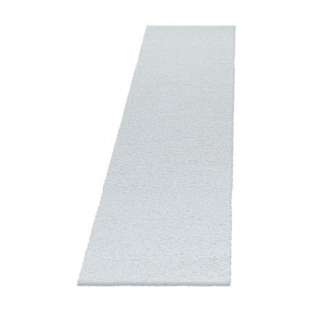 Dywan shaggy Sydney biały 80 cm x 250 cm  - Nowoczesne fasony do salonu i pokoju