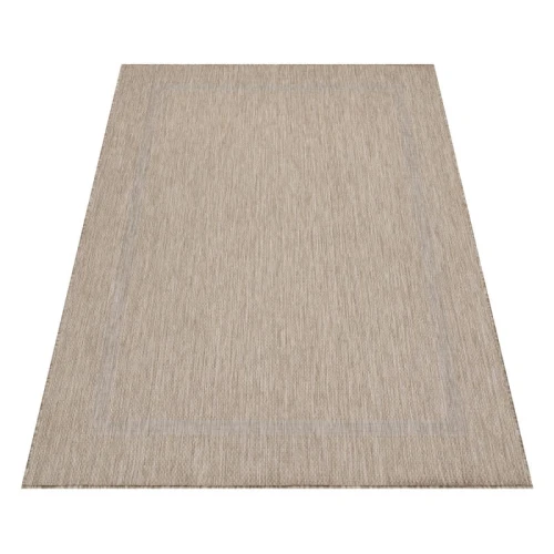 Dywan zewnętrzny Relax ramka beżowy 200 cm x 290 cm    - Nowoczesne fasony do salonu i pokoju