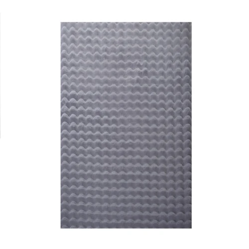 Dywan pluszowy Ambiance 3D szary 160 cm x 230 cm   - Nowoczesne fasony do salonu i pokoju