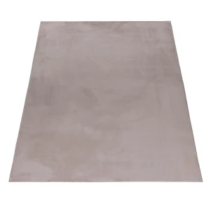 Dywan pluszowy Pouffy beżowy 160 cm x 230 cm   