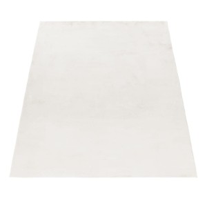 Dywan pluszowy Pouffy kremowy 160 cm x 230 cm
