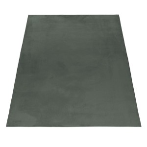 Dywan pluszowy Pouffy butelkowa zieleń 160 cm x 230 cm 