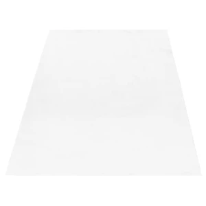 Dywan pluszowy Pouffy biały 140 cm x 200 cm  