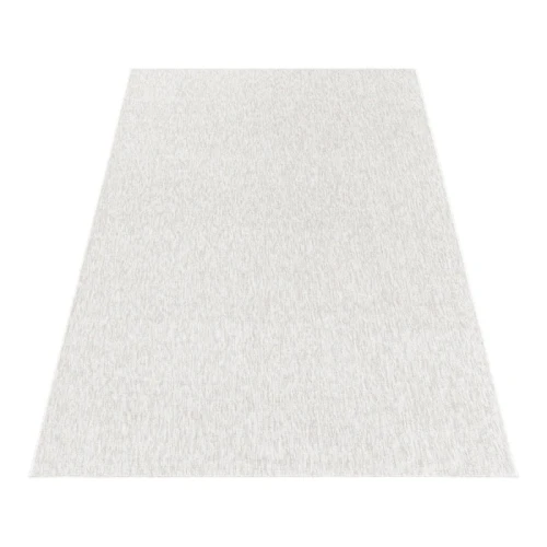 Dywan  jednobarwny na filcu Nizza kremowy 200 cm x 290 cm - Nowoczesne fasony do salonu i pokoju
