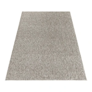 Dywan jednobarwny na filcu beżowy 160 cm x 230 cm