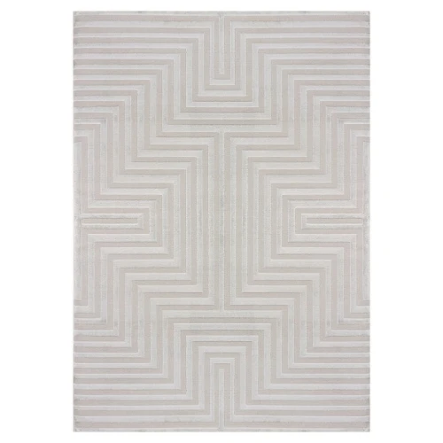 Dywan nowoczesny 3D Sahara szary 240 cm x 340 cm - Nowoczesne fasony do salonu i pokoju