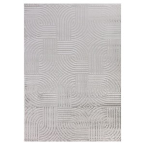 Dywan nowoczesny 3D Sahara Iluzja szary 160 cm x 230 cm 