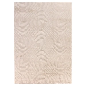 Dywan nowoczesny 3D Sahara Geometria beżowy 200 cm x 290 cm