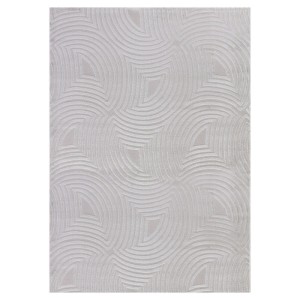 Dywan nowoczesny 3D Sahara Geometria szary 120 cm x 170 cm 