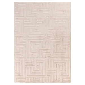 Dywan nowoczesny 3D Sahara ornament beżowy 80 cm x 150 cm