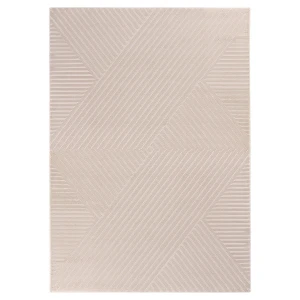 Dywan nowoczesny 3D Sahara wstęga beżowy 80 cm x 150 cm