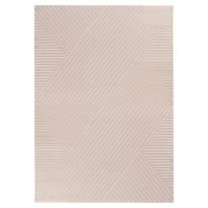 Dywan nowoczesny 3D Sahara wstęga beżowy 140 cm x 200 cm