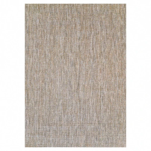 Dywan zewnętrzny Zagora Ramka Beżowy 120 cm x 170 cm  - Nowoczesne fasony do salonu i pokoju