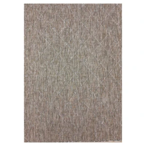 Dywan zewnętrzny Zagora Romby beżowy 140 cm x 200 cm  