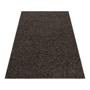 Dywan jednobarwny na filcu Nizza brązowy 160 cm x 230 cm