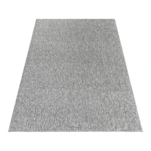 Dywan jednokolorowy na filcu Nizza jasny szary 160 cm x 230 cm 
