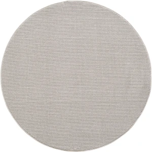 Dywan jednolity  Loom kremowy 120 cm x 120 cm koło
