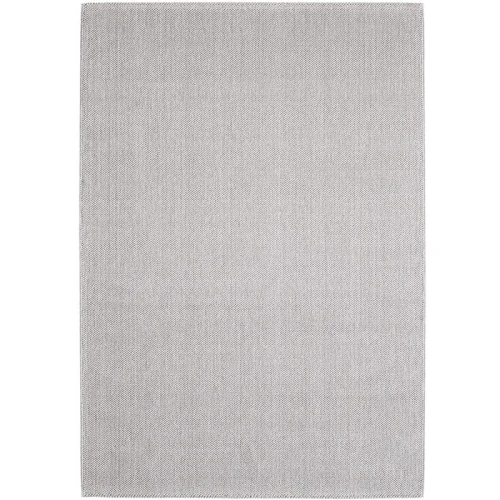 Dywan jednolity Lomm srebrny 140 cm x 200 cm - Nowoczesne fasony do salonu i pokoju