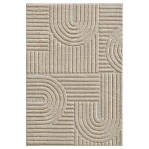 Dywan nowoczesny 3D Art beżowy 200 cm x 290 cm