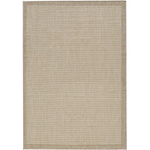 Dywan uniwersalny Giza beżowy 140 cm x 200 cm - Nowoczesne fasony do salonu i pokoju