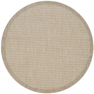 Dywan uniwersalny Giza beżowy 160 cm x 160 cm koło