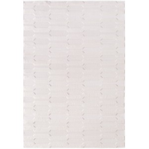 Dywan nowoczesny Doha 3D wielokąty kremowy 280 cm x 370 cm 