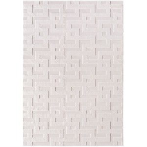 Dywan zewnętrzny Doha 3D kremowy ornament 240 cm x 340 cm