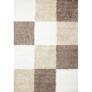 Dywan Shaggy Life beżowo-kremowy 60 cm x 110 cm