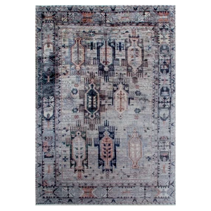 Dywan bawełniany Pescara boho szary 120 cm x 170 cm