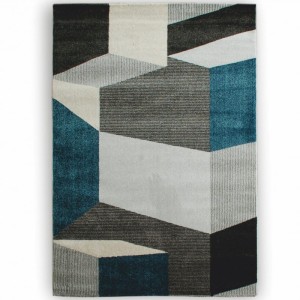 Dywan nowoczesny Lara Iluzja wielokolorowy 200 cm x 290 cm  