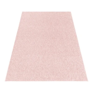 Dywan jednobarwny na filcu Nizza różowy 200 cm x 290 cm
