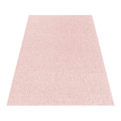 Dywan jednobarwny na filcu Nizza różowy 200 cm x 290 cm - Nowoczesne fasony do salonu i pokoju