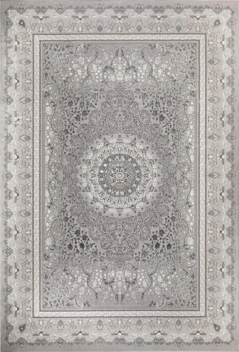 Dywan klasyczny Beyond Rozeta szary 120 cm x 180 cm - Nowoczesne fasony do salonu i pokoju