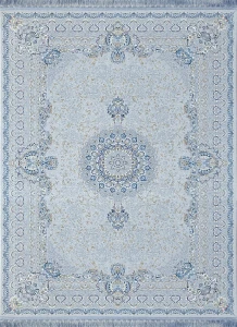 Dywan klasyczny Milan Rozeta szary 200 cm x 290 cm