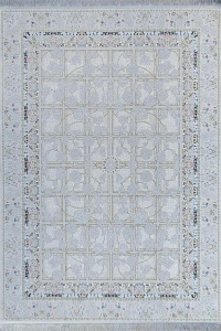 Dywan klasyczny Milan Ornament szary 160 cm x 220 cm