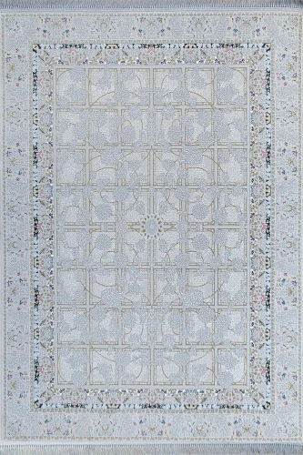 Dywan klasyczny Milan Ornament szary 160 cm x 220 cm - Nowoczesne fasony do salonu i pokoju