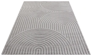 Dywan nowoczesny New York  3D szary 160 cm x 230 cm