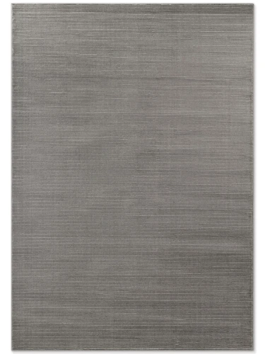 Dywan nowoczesny Perles paseczki antracytowo-kremowe 200 cm x 280 cm   - Nowoczesne fasony do salonu i pokoju