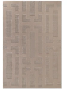 Dywan nowoczesny Perles Geometria beżowa 120 cm x 170 cm  