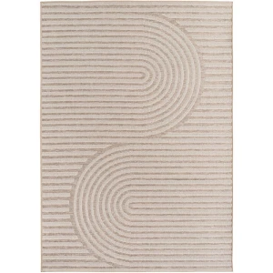 Dywan zewnętrzny Desert Geometria beżowy 80 cm x 250 cm