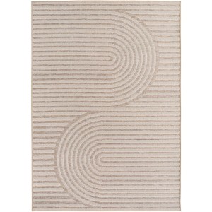 Dywan zewnętrzny Desert Geometria beżowy 200 cm x 290 cm 