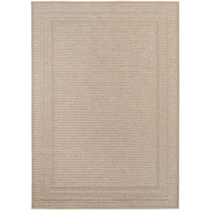 Dywan zewnętrzny Desert Ramka beżowy 120 cm x 170 cm  
