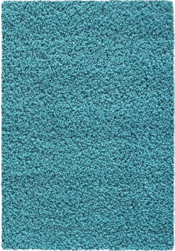 Dywan shaggy Best Turkusowy 140 cm x 200 cm - Nowoczesne fasony do salonu i pokoju