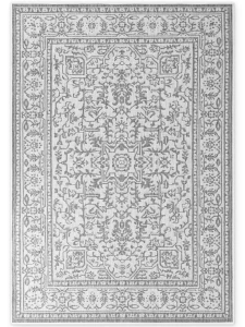 Dywan zewnętrzny dwustronny Duet szaro-kremowy 120 cm x 170 cm 