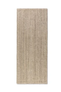 Dywan naturalny jutowy ręcznie tkany Boucle kremowy 80 cm x 150 cm